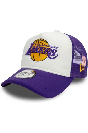 New Era Men Embroidered Los Angeles Lakers Baseball Cap