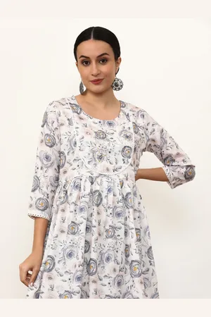 Jaipur Floral Embroidered Linen Dress