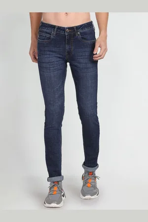 Flying Machine Men Skinny Fit Low-Rise Light Fade Jeans