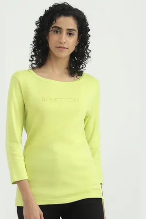 Benetton Round Neck Cotton Top