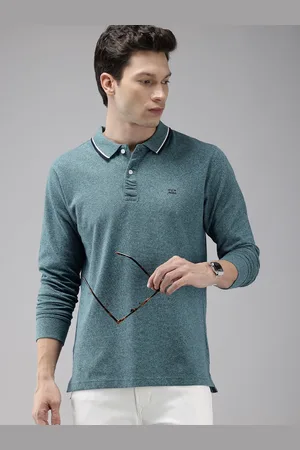 ColorPlus Solid Polo Collar Pure Cotton T-shirt