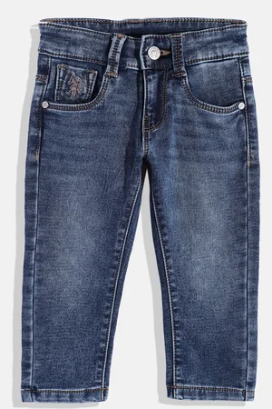 Ralph Lauren Boys Slim Fit Light Fade Stretchable Jeans