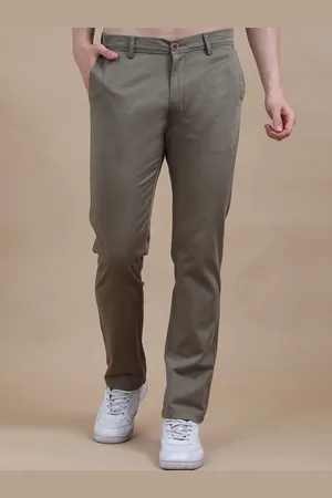 Miraan Men Mid-Rise Chinos Trousers