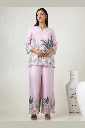 Soch Printed Tunic With Trousers Co-Ords