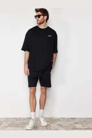Trendyol Drop Shoulder Sleeves Pure Cotton Tracksuits
