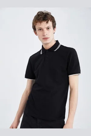 DeFacto Polo Collar Pure Cotton T-shirt
