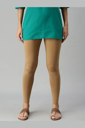 De Moza Slim-Fit Cotton Ankle-Length Leggings