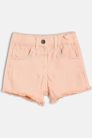 MINI KLUB Girls Mid-Rise Regular Shorts