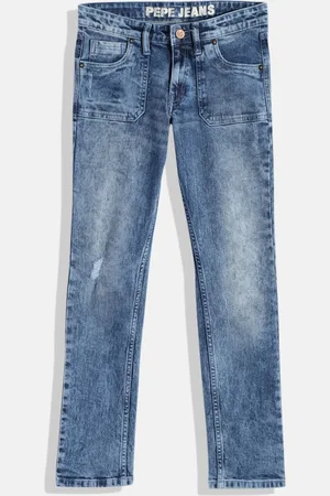 Pepe Jeans Boys Slash Knee Stretchable Jeans