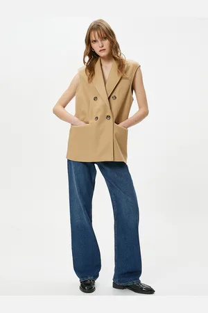 Koton Women Lapel Collar Tailored Jacket