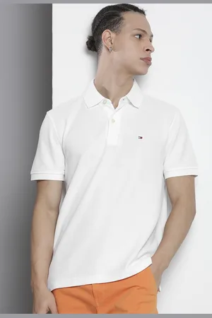 Tommy Hilfiger Men Solid Polo Collar T-shirt