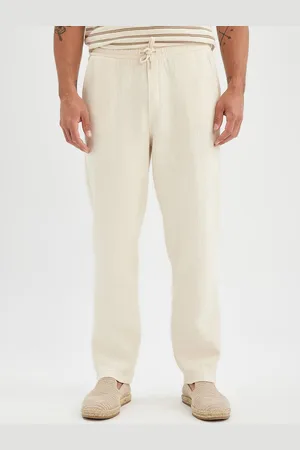 DeFacto Men Mid-Rise Trousers
