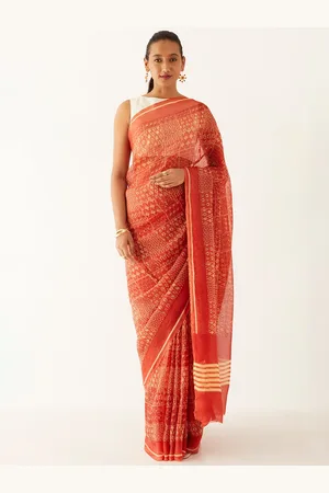 Taneira Ethnic Motifs Printed Saree