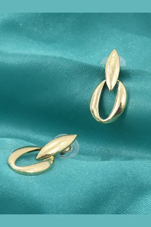 Krelin Gold-Plated Classic Antique Drop Earrings