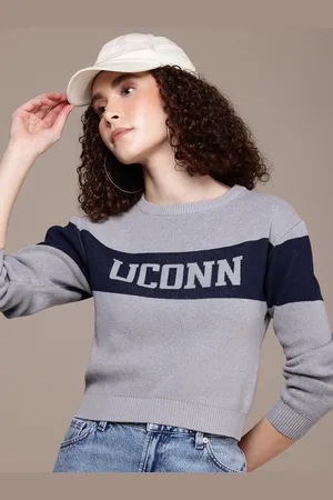 Roadster Typography Crop Pullover