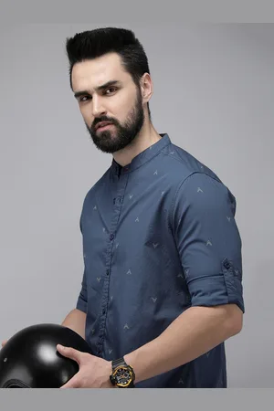 Roadster The Life Co. Pure Cotton Printed Casual Shirt