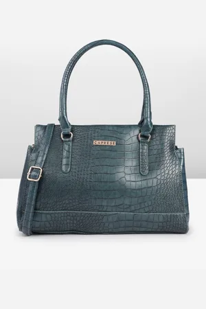Caprese Textured Structured Shoulder Bag