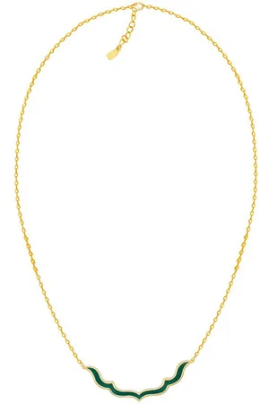 GIVA Women 925 Sterling Silver & Gold-Plated Necklace