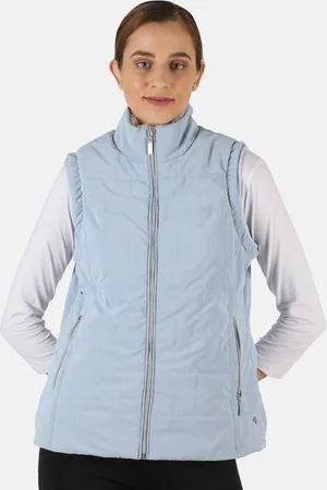 Monte Carlo Women Blue Lightweight Padded Jacket