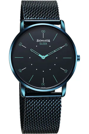 Sonata Men Sleek 6 Dial & Stainless Steel Bracelet Straps Analogue Watch 7152QM02