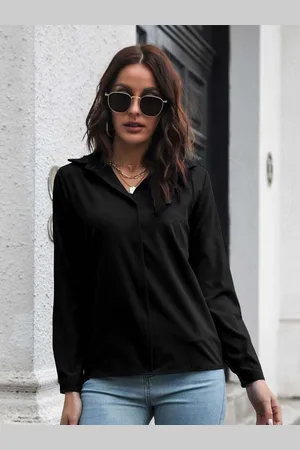 DressBerry Spread Collar Long Sleeves Regular Fit Casual Shirt