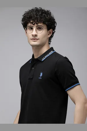 U.S. Polo Assn. Pure Cotton Slim Fit Polo Collar Casual T-shirt