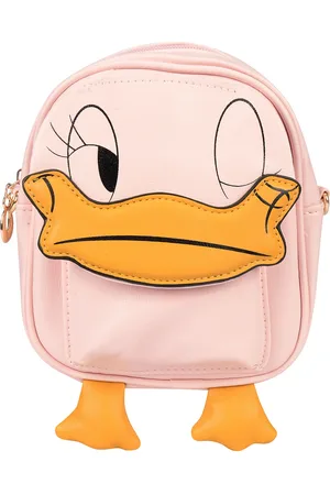 Kids On Board Unisex Kids Pink & Orange Graphic Backpack