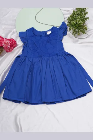 Creative Round Neck Short Sleeves Fit & Flare Dress