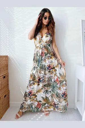 HERE&NOW Floral Print Maxi Dress