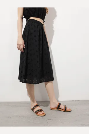 DressBerry Floret & Flow Schiffli A-Line Skirt