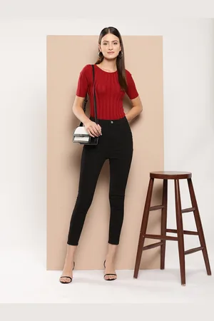 Chemistry Women Straight Fit High-Rise Jeans