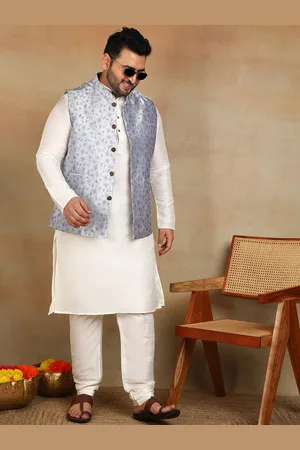 Sztori Woven Design Nehru Jacket