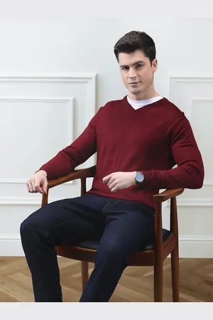 Invictus Men Maroon Pullover