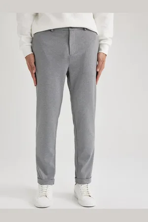 DeFacto Men Mid Rise Trousers