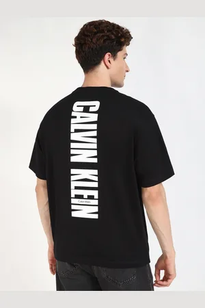 Calvin Klein Men Typography Applique T-shirt