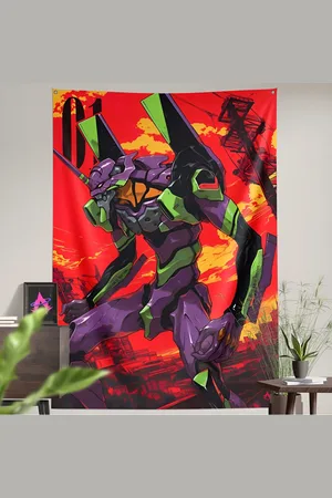 COMICSENSE Neon Genesis Evangelion Anime Unit Printed Tapestry