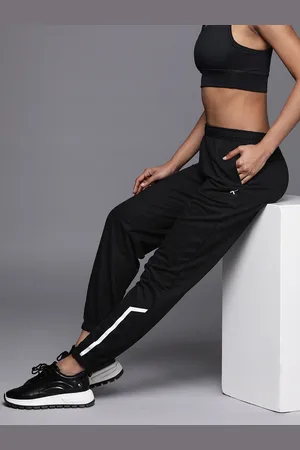 HRX Women Striped Detail Lifestyle Joggers