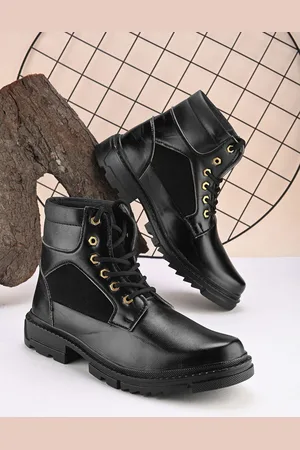 Killer Men Lace Up High Top Boots