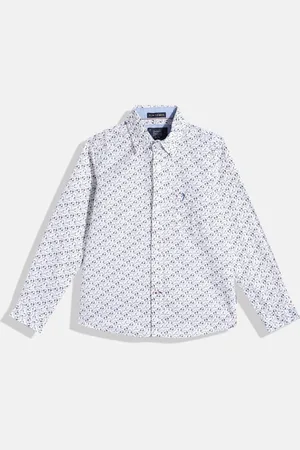 Indian Terrain Boys Straight Pure Cotton Printed Casual Shirt
