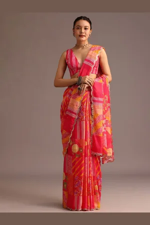 KALKI Fashion Ethnic Motifs Printed Saree