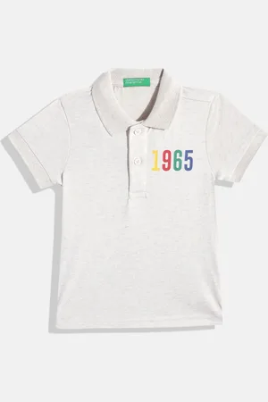 Benetton Boys Polo Collar T-shirt