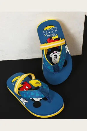 Kidsville Boys Mickey & Friends Printed Thong Flip-Flops