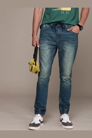 WROGN Men Jogger Heavy Fade Stretchable Jeans