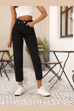 DressBerry Women Street Cool Straight Fit Jeans