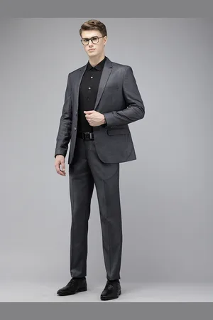 Park Avenue Self Designed Super Slim Fit 2 Piece Party Suit