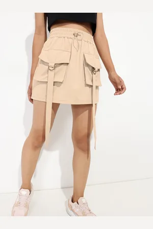 DressBerry Grunge Glam Cargo Mini Skirt