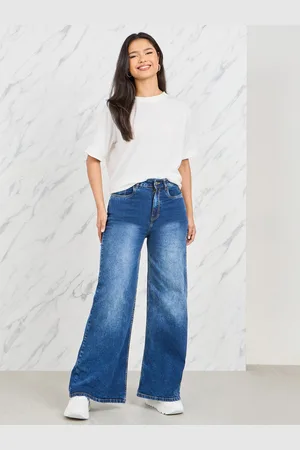 Styli Women Heavy Fade Slouchy Fit Stretchable Jeans