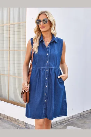 Stylecast Denim Shirt Dress