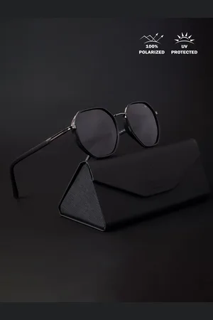 VOYAGE Unisex Round Sunglasses With Polarised And UV Protected Lens