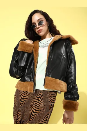Roadster The Life Co. Faux Fur Trim Tailored Jacket